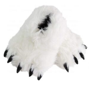 Bear Paw Slippers Grizzly Bear Foot House Slippers